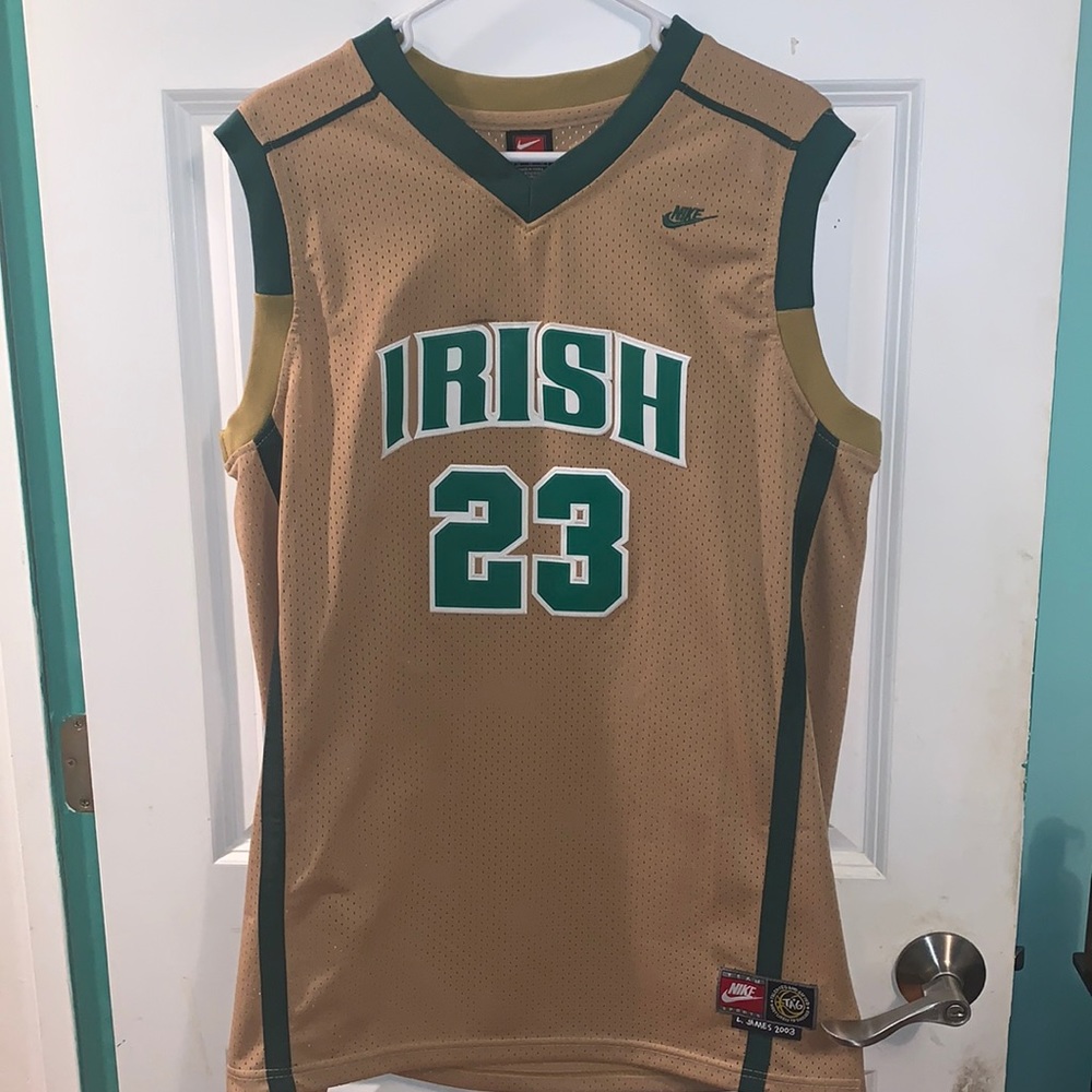 IRISH Lebron James #23 Jersey